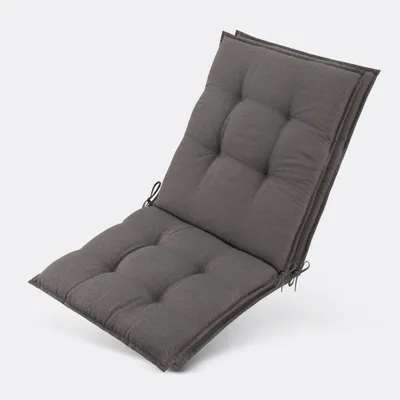 Produktbild von Beautissu 2er Set Niedriglehner Auflage Sun-NL, 100x50x8cm, Taupe