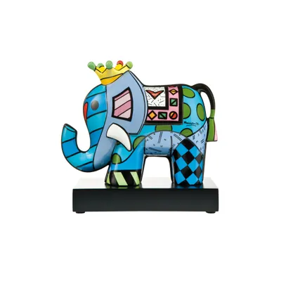 Image de Goebel, collection Romero Britto, "Great India", 3 figurines