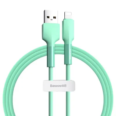 Produktbild von Baseus CALGJ-06, 1 m, Lightning, USB A, Männlich, Männlich, Grün