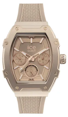 Produktbild von Ice-Watch - Ice boliday Timeless Taupe - Braune Damenuhr mit Silikonarmband - 02