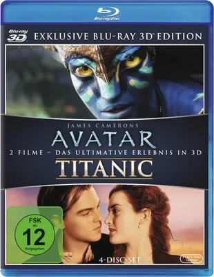 Produktbild von Cameron, J: Avatar 3D & Titanic 3D