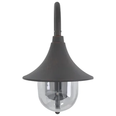 Immagine prodotto di vidaXL Applique da giardino E27 42 cm alluminio bronzo