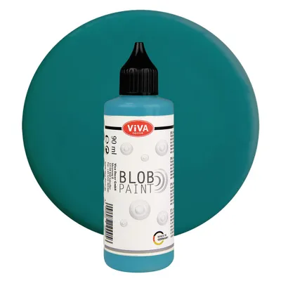 Produktbild von ViVA DECOR Blob Paint 90 ml türkis