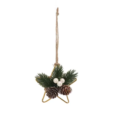 Produktbild von Weihnachten hängenden Ornament,Weihnachten hängenden dekorativen Kranz,Weihnachten Wand hängenden Kranz,Weihnachten Tannenzapfen hängenden Ornamenten,Weihnachten Tannenzapfen Wanddekoration,Weihnachten Tannenzapfen hängenden Kranz