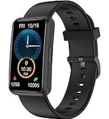 Obrázek produktu pro HUAKUA krokoměr hodinky (bez aplikace a mobilního telefonu) 1,47 palce dotykový displej Jednoduché chytré hodinky Fitness tracker s počítadlem kalorií, monitorem spánku, stopkami Vodotěsné IP68, časovač Fitness hodinky pro chůzi a běh