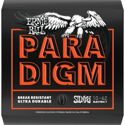 Obrázok produktu pre Ernie Ball Skinny Top Heavy Bottom Slinky Paradigm 7 - String Electric Guitar Strings
