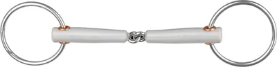 Produktbild von beris Unterlegtrense, Einfach Gebrochen, Ring 6cm