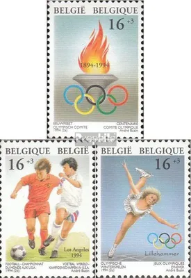 Produktbild von Briefmarken Belgien 1994 Mi 2591-2593 (kompl.Ausg.) postfrisch Olympisches Komitee