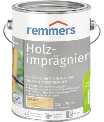 Produktbild von REMMERS ECO Holzimprägnierung Grundierung farblos 2,5 l