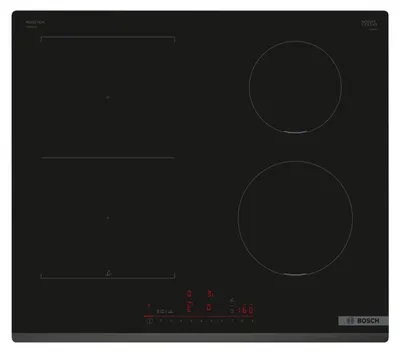 Zdjęcie produktu dla Bosch Serie 6 PVS631HC1E Black Built-in 59.2 cm Zone induction hob 4 zone(s)