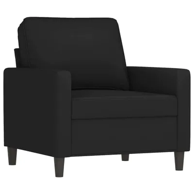 Produktbild von vidaXL 4-tlg. Sofagarnitur Schwarz Samt
