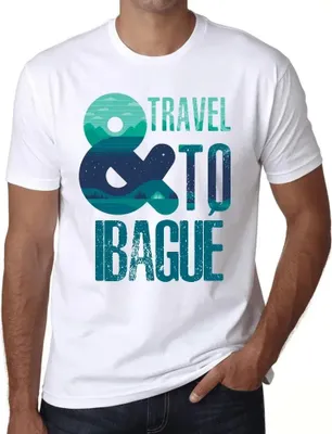 Produktbild von Herren Grafik T-Shirt Und Reise nach Ibagué – And Travel To Ibagué – Öko-Verantwortlich Vintage Jahrgang Kurzarm Lustige Druck Geburtstag Geschenk