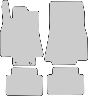 Produktbild von Luxus Fußmatten für Mercedes A-Klasse W169 Bj 2008-2012