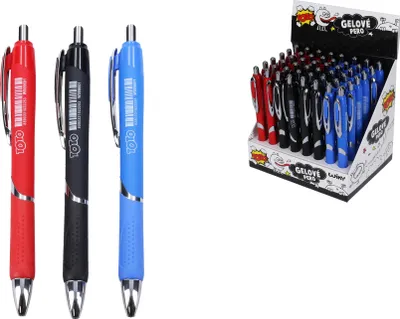 Zdjęcie produktu dla Długopis żelowy 1,0 mm, 48 sztuk