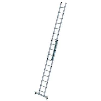 Produktbild von Günzburger Steigtechnik Sprossen-Schiebeleiter 2tlg. mit Standard-Traverse 2 x 10 Sprossen - 020810