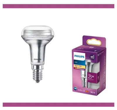 Obrázek produktu pro Žárovka Philips LED E14 Reflector 1,4 W 105 Lumen R50