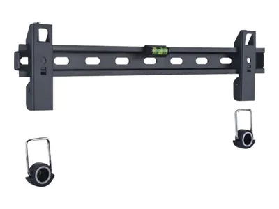 Obrázok produktu pre Montážna sada Techly (montáž na stenu) - pre plochú obrazovku - čierna - veľkosť obrazovky: 58,4-140 cm (23"-55")