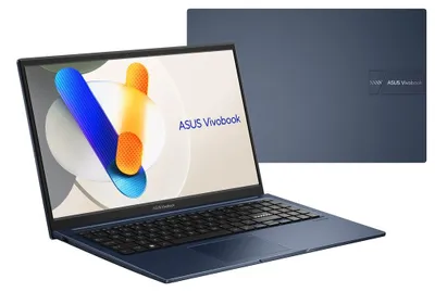 Zdjęcie produktu dla ASUS Vivobook 15 X1504VA-BQ4283W z procesorem Core i5-120U, ekranem FHD o przekątnej 15,6 cala i jakością IPS (250 nitów) – Core i5 – 512 GB