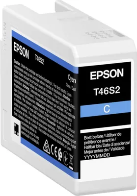Immagine prodotto di Epson T46S2 - 25 ml - Ciano - Originale - Cartuccia d'inchiostro - per SureColor SC-P700