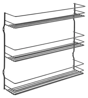 Produktbild von Metaltex Pepito Kruidenrek 3 Etages 36x32x8 cm Zwart