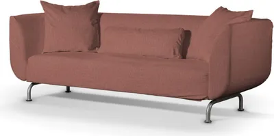 Produktbild von Dekoria Bezug für Strömstad 3-Sitzer Sofa, cognac braun, Bezug für Sofa Stromstad 3-sitzer