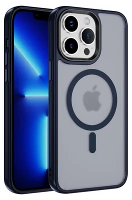 Produktbild von Handyhülle Magsafe für Apple iPhone 13 Pro Handyhülle Bumper Case Magnet Cover – Farbe: Dunkelblau