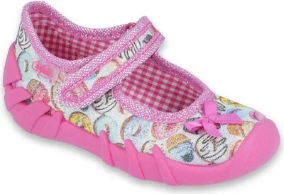 Produktbild von HausschuheKinderschuhe Befado Ballerinas Krapfen Rosa 18