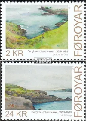 Produktbild von Briefmarken Dänemark - Färöer 2011 Mi 726-727 (kompl.Ausg.) postfrisch Kunst