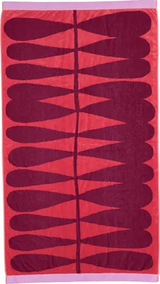 Produktbild von KAAT Amsterdam | Strandlaken | Coral Cave | Mehrfarbig | 100x180