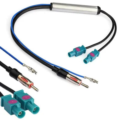 Antennenadapter Doppel-Fakra auf DIN-Stecker