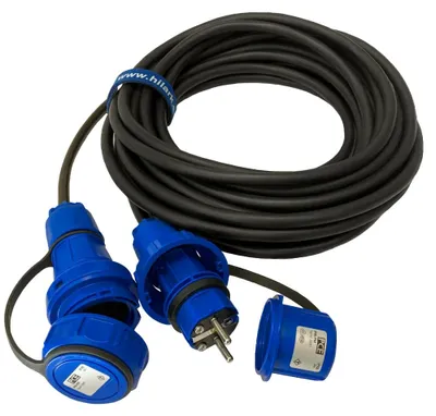 Produktbild von Gummi-Verlängerungskabel H07RN-F 3G4 16A IP67 5m