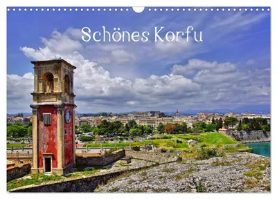 Produktbild von Schönes Korfu (Wandkalender 2027 DIN A3 quer), CALVENDO Monatskalender