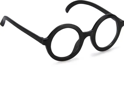 Produktbild von Runde Retro-Brille schwarz
