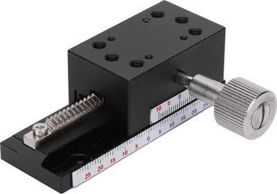 Produktbild von X-Achsen-Lineartisch, dünn, hochpräzise, manuelle Plattform, Schiebetisch, Aluminiumlegierung XLWG70