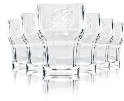 Produktbild von 6x Pitu Cachaca Glas Longdrink mit Gravur