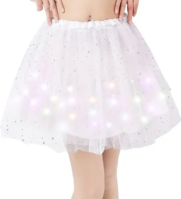 Produktbild von Tüllrock Damen glühen Tütü Erwachsene Teenager Tutu Party Ballett Tanzen Fancy Dress Kostüm