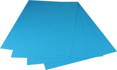 Image de Carte couleur A4 170g - bleu - 25pcs