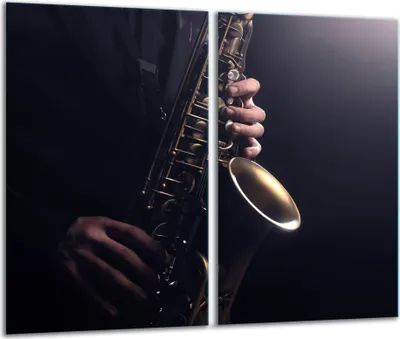 Produktbild von Herdabdeckplatten 2 teilig 30x52 Glaskeramikkochfeld Abdeckung Glas Musik