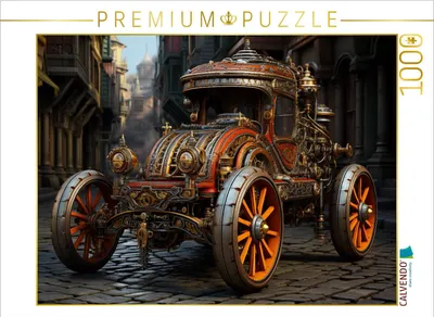 Produktbild von CALVENDO Puzzle Dampfgeflüster Gleiter | 1000 Teile Lege-Größe 64x48cm Foto-Puzzle für glückliche Stunden