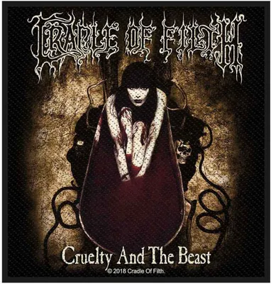 Produktbild von Cradle Of Filth Cruelty And The Beast Aufnäher zum Aufnähen