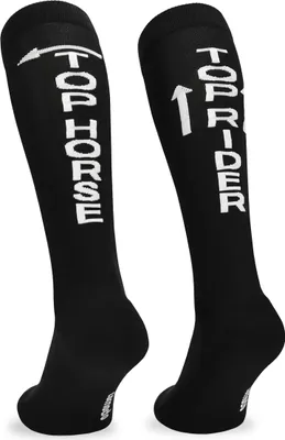 Produktbild von Skiety Reitbekleidung Damen & Herren - Kniestrümpfe für Damen & Herren - Reitsocken Reitsport Damen & Herren - Reitsocke Mädchen - Top Horse, 39-42