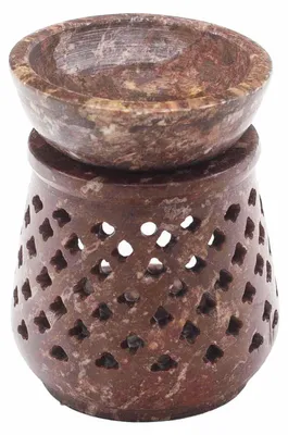 Image de Petit brûleur à huile en stéatite, 8 cm - Style classique