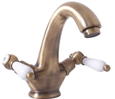 Obrázek produktu pro MORAVA RETRO - Umyvadlová baterie bez výpusti, Stará mosaz (Bronz) MK528.0SM, RAV Slezák