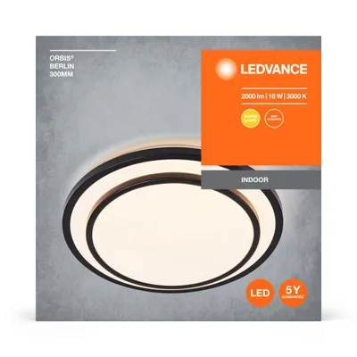 Obrázok produktu pre Orbis Berln 300Mm 16W 830 Bk Ledv