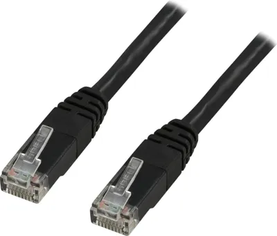Produktbild von Microconnect UTP510S, 10 m, Cat5e, U/UTP (UTP), RJ-45, RJ-45, Schwarz
