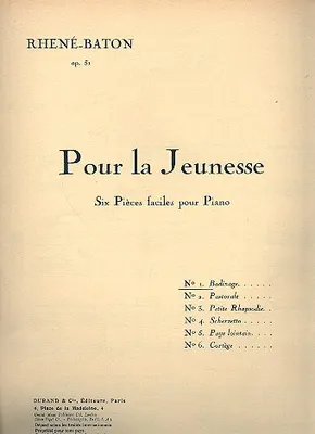 Produktbild von Badinage pour piano