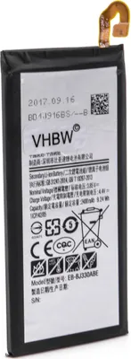 Produktbild von vhbw Akku Ersatz für Samsung EB-BJ330ABE für Handy Smartphone Telefon (2400 mAh, 3,85 V, Li-Polymer)