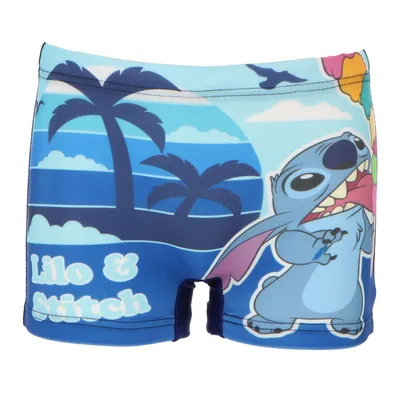 Produktbild von Lilo & Stitch Schwimmboxer für Jungen: Ein Must-Have für sommerliche Wasserabenteuer 3/4 Jahre