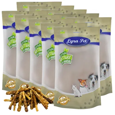 Produktbild von 10 kg Lyra Pet® Büffelsticks mit Rindfleischstreifen