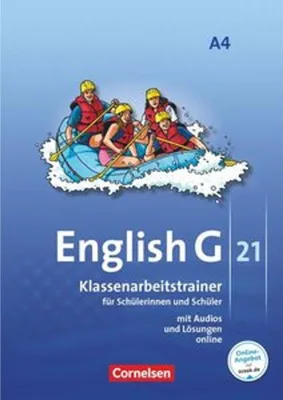 Immagine prodotto di English G 21. Ausgabe A 4. Klassenarbeitstrainer mit Audios und Lösungen online